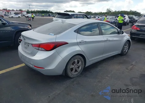 2015 Hyundai Elantra Se из США, поврежденный, VIN KMHDH4AE8FU378799